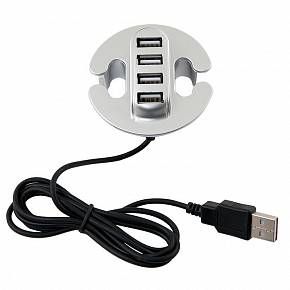 Разветвитель для USB на 4 порта серебро — купить оптом и в розницу в интернет магазине GTV-Meridian.